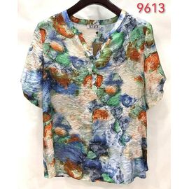 футболка жіноча 9613 beige р.52-62 "LIDA" недорого оптом від прямого постачальника