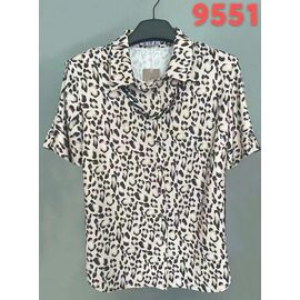 Сорочка жіноча літня 9551 beige р.52-62 "LIDA" недорого оптом від прямого постачальника