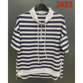 футболка жіноча 2433 white р.52-62 "LIDA" недорого оптом від прямого постачальника