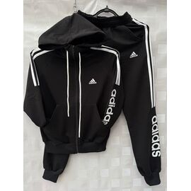 Костюм спортивний підлітковий S535 black р.36-44 "Shon" недорого оптом від прямого постачальника