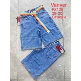 Фотография Шорты женские F8125 blue р.25-30 "Vanver" недорого оптом от прямого поставщика