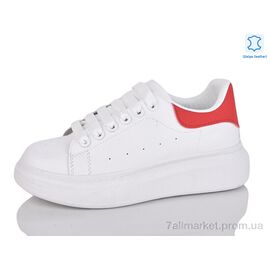 Кросівки жіночі модні Весна/осінь AA607-9 шкіра (8 пар р.36-41) "Xifa" недорого оптом від прямого постачальника