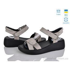 Фотография Босоножки женские летние Лето 4075-25 беж з. (6 пар р.36-40) "A.N.I.One" недорого оптом от прямого поставщика