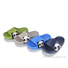 Фотография Шлепки детские летние Лето S790 mix (12 пар р.30-35) "Family" недорого оптом от прямого поставщика