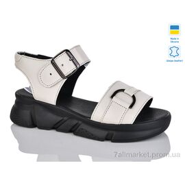 Фотография Босоножки женские летние Лето 1718-4 беж. к. (6 пар р.36-40) "Sali" недорого оптом от прямого поставщика