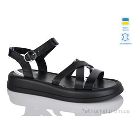 Фотография Босоножки женские летние Лето 2501 ч. к. (6 пар р.36-40) "Sali" недорого оптом от прямого поставщика