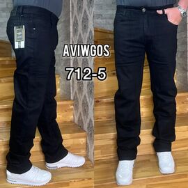 Джинси чоловічі 712-5 blue р.29-38 "God Baron" недорого оптом від прямого постачальника