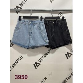 Фотография Шорты женские 3952 l.blue р.S-XL "Jeans Style" недорого оптом от прямого поставщика