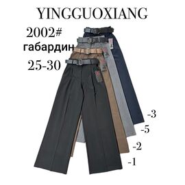 Фотография Штаны женские 2002-5 grey р.25-30 "Leen" недорого оптом от прямого поставщика