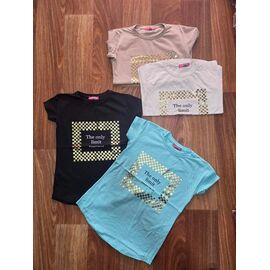 футболка дитяча на дівчинку M358 white р.9-13 "MMZ" недорого оптом від прямого постачальника