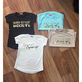 футболка дитяча на дівчинку M362 beige р.9-13 "MMZ" недорого оптом від прямого постачальника