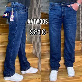 Джинси чоловічі 9810 blue р.34-44 "God Baron" недорого оптом від прямого постачальника