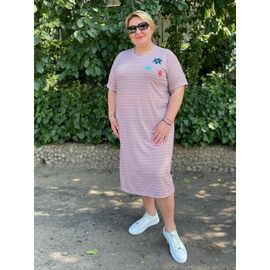 Сукня літня жіноча 12 beige р.46-56 "ZLATA" недорого оптом від прямого постачальника