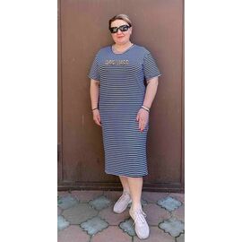 Сукня літня жіноча 12 black р.46-56 "ZLATA" недорого оптом від прямого постачальника