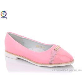 Фотография Балетки детские на девочку Весна/осень GB04-10 (8 пар р.30-37) "Леопард" недорого оптом от прямого поставщика