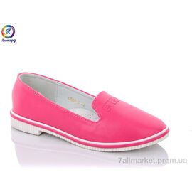 Фотография Балетки детские на девочку Весна/осень GB05-8 (8 пар р.30-37) "Леопард" недорого оптом от прямого поставщика