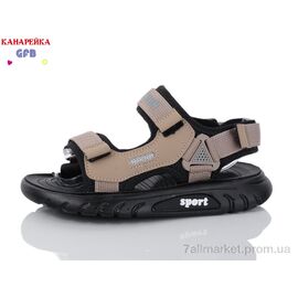 Фотография Сандалии детские летние Лето X8526-4 (8 пар р.32-37) "GFB-Канарейка" недорого оптом от прямого поставщика