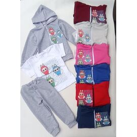 Фотография Костюм детский спортивный на девочку ML1237 blue р.30-36 "Meloria" недорого оптом от прямого поставщика