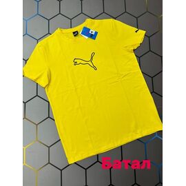 Фотография Футболка мужская 4370 yellow р.2XL-6XL "Alex Clothes" недорого оптом от прямого поставщика
