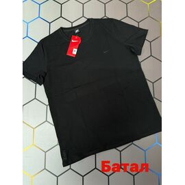 Фотография Футболка мужская 4378 black р.2XL-6XL "Alex Clothes" недорого оптом от прямого поставщика