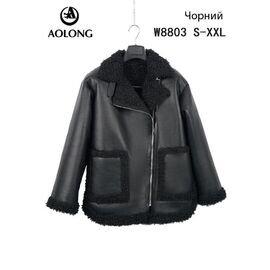 Фотография Куртка женская зимняя W8803 black р.S-2XL "Immei" недорого оптом от прямого поставщика