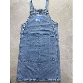 Фотография Сарафан женский 459 blue р.3XL-8XL "Liana Denim" недорого оптом от прямого поставщика