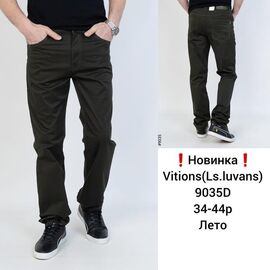 Фотография Штаны мужские 9035D khaki р.34-44 "LILY" недорого оптом от прямого поставщика