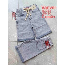 Фотография Шорты женские 82023 grey р.25-30 "Vanver" недорого оптом от прямого поставщика