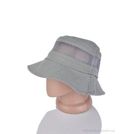 Фотография Панама мужская Лето 0207-4 grey (5 шт. р.сетка 57-59) "KUINH" недорого оптом от прямого поставщика