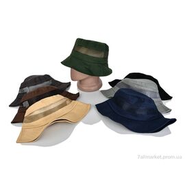 Фотография Панама мужская Лето 0207-13 mix (5 шт. р.сетка 57-59) "KUINH" недорого оптом от прямого поставщика