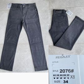 Джинси чоловічі 2076 grey р.32-38 "God Baron" недорого оптом від прямого постачальника