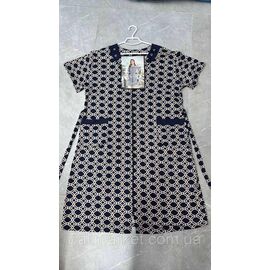 Халат жіночий домашній батал розмір 58-66 "FLOWER" недорого від прямого постачальника