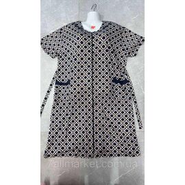 Халат жіночий домашній батал розмір 58-66 "FLOWER" недорого від прямого постачальника