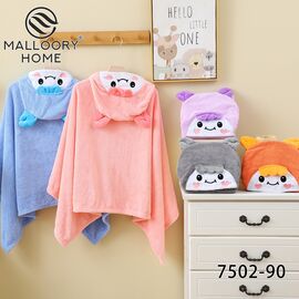 Рушник дитячий на дівчинку 7502-90 р.70*140 "MALLOORY" недорого оптом від прямого постачальника