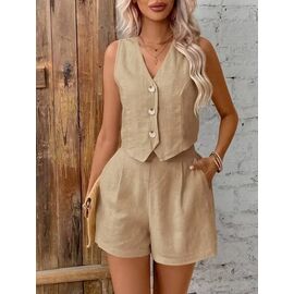 Костюм жіночий 1124 beige р.42-52 "FEMZONE" недорого оптом від прямого постачальника