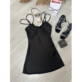 Сукня літня жіноча 253 black р.42-48 "Adam&Eva" недорого оптом від прямого постачальника