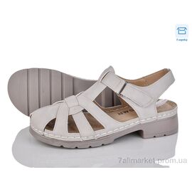 Фотография Босоножки женские летние Лето 4105-2310-4 (8 пар р.36-41) "Мир" недорого оптом от прямого поставщика