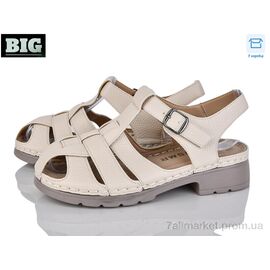 Фотография Босоножки женские летние Лето 2312-3 (8 пар р.36-41) "BIG" недорого оптом от прямого поставщика