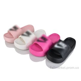 Фотография Шлепки женские облегченные Лето 8023 mix (12 пар р.36-41) "M&L  Alex13" недорого оптом от прямого поставщика