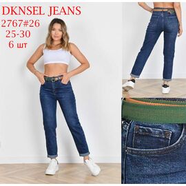 Фотография Джинсы женские 2767 blue р.25-30 "DKNSEL" недорого оптом от прямого поставщика