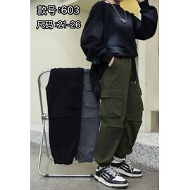 Фотография Штаны детские на мальчика 603 black р.21-26 "Farbique" недорого оптом от прямого поставщика