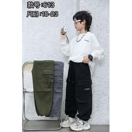 Фотография Штаны детские на мальчика 613 khaki р.18-23 "Farbique" недорого оптом от прямого поставщика