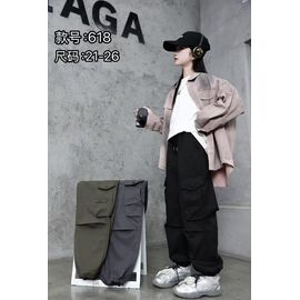 Фотография Штаны детские на девочку 618 khaki р.21-26 "Farbique" недорого оптом от прямого поставщика