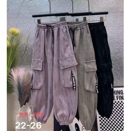 Штани дитячі на дівчинку 666 pink р.22-26 "Farbique" недорого оптом від прямого постачальника