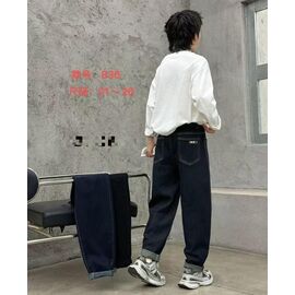 Джинси дитячі на хлопчика 836 black р.21-26 "Farbique" недорого оптом від прямого постачальника