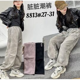 Штани дитячі на дівчинку 8813 beige р.27-31 "Farbique" недорого оптом від прямого постачальника