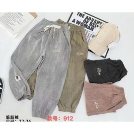 Штани дитячі на дівчинку 912 grey р.22-26 "Farbique" недорого оптом від прямого постачальника