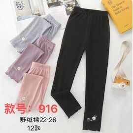 Лосини дитячі на дівчинку 916 black р.22-26 "Farbique" недорого оптом від прямого постачальника