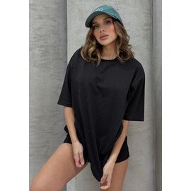 Фотография Футболка женская M129 black р.S-L "Major" недорого оптом от прямого поставщика