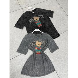 Фотография Футболка женская M134 black р.S-L "Major" недорого оптом от прямого поставщика